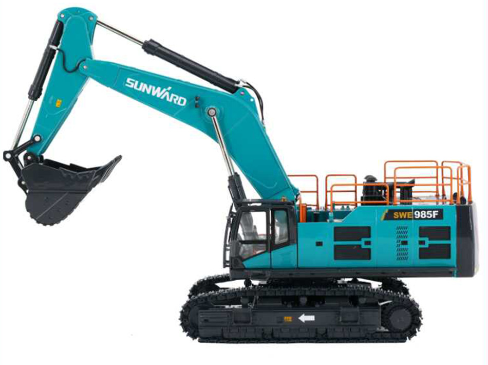SWE985F excavatrice alliage ingénierie véhicule modèle simulation enfants jouet voiture ornement